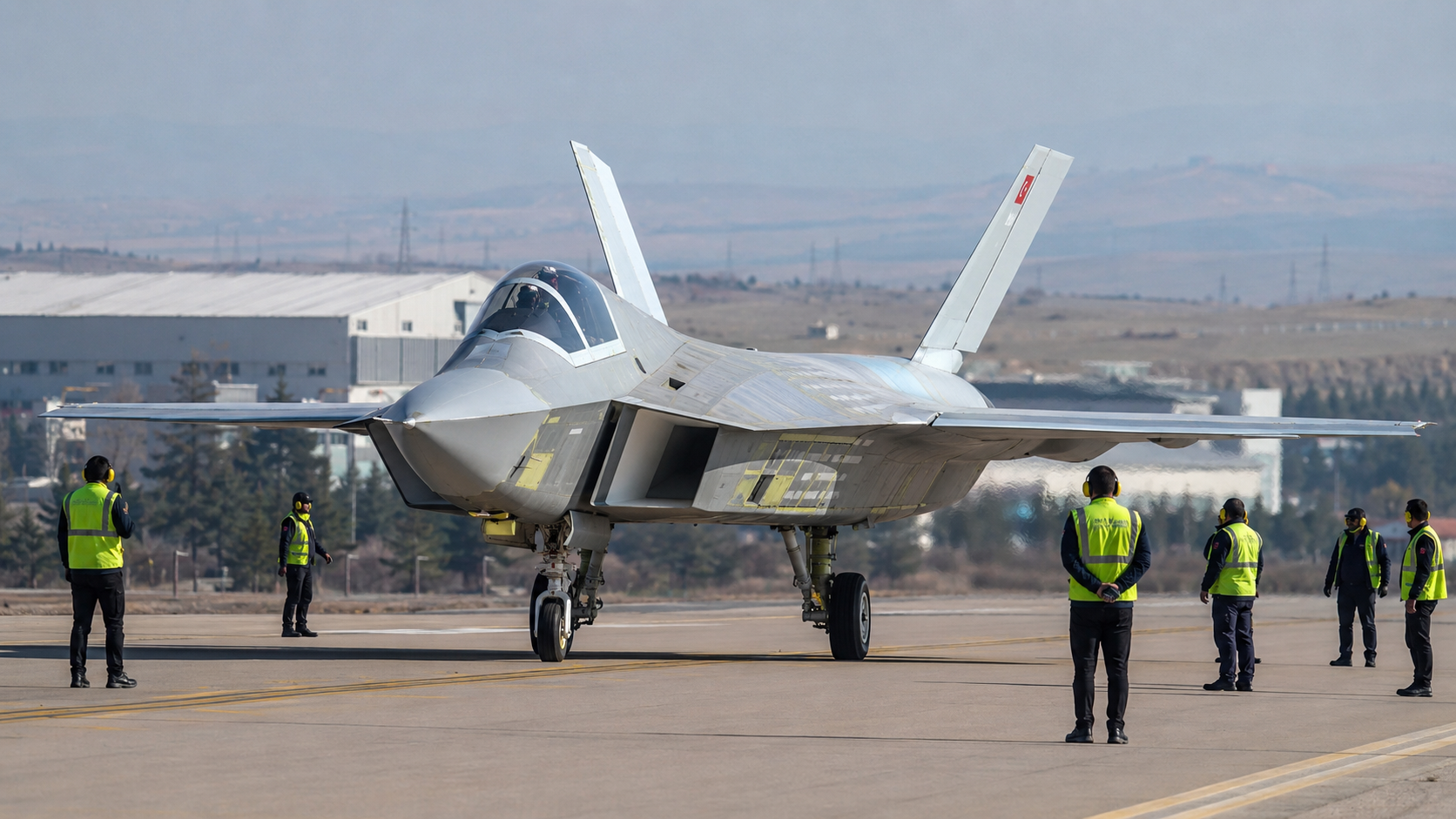 Turkiye’s KAAN Fighter Jet Reaches New Milestone as Second Prototype Completes First Taxi Test