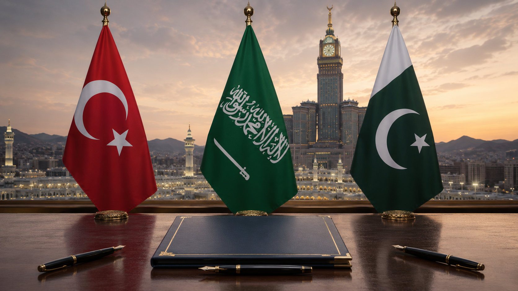 Turkiye, Saudi Arabia and Pakistan Sign Mecca Defence Pact as Middle East Tensions Escalate