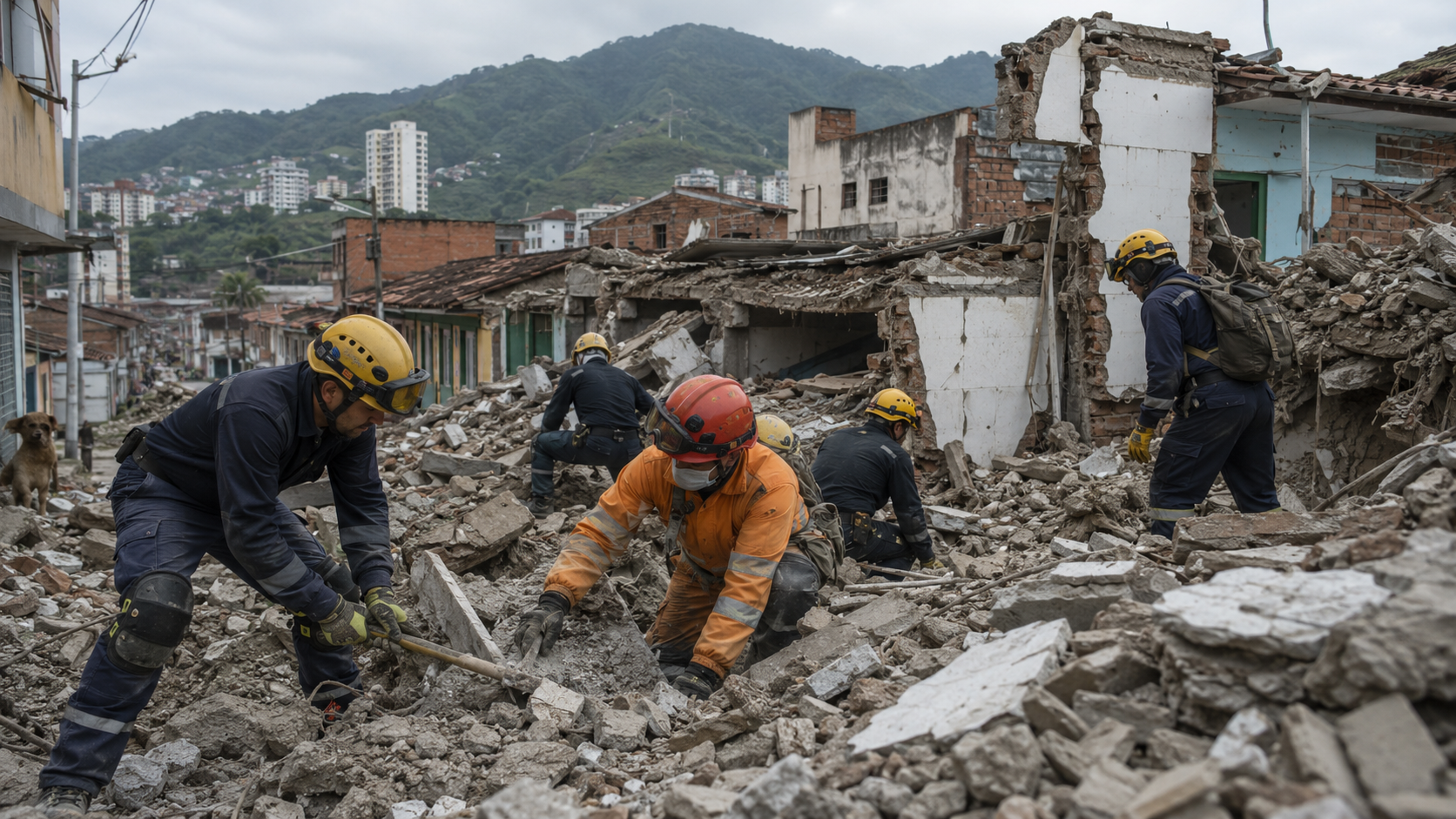 Colombia’s Earthquake Death Toll Passes 180 as Rescuers Race Against Time