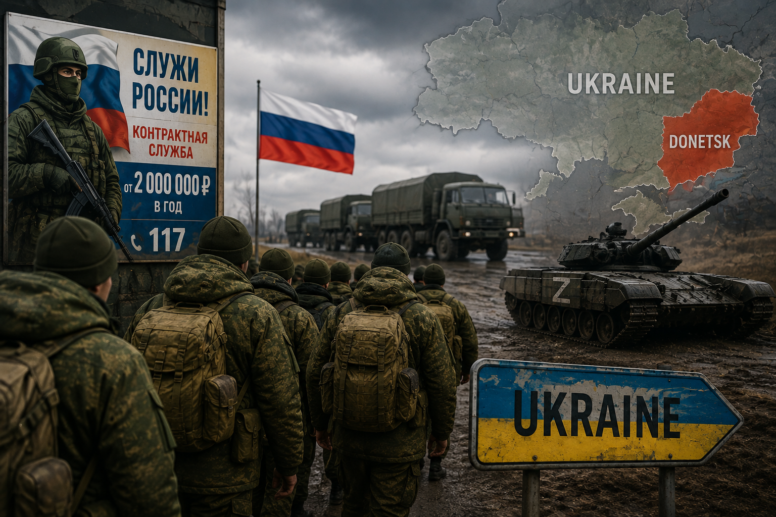 Ukraine Warns Russia May Mobilize 300,000 More Troops After September Elections